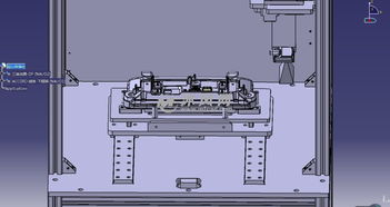 一款汽车零部件画像检设备设计模型 CATIA STP